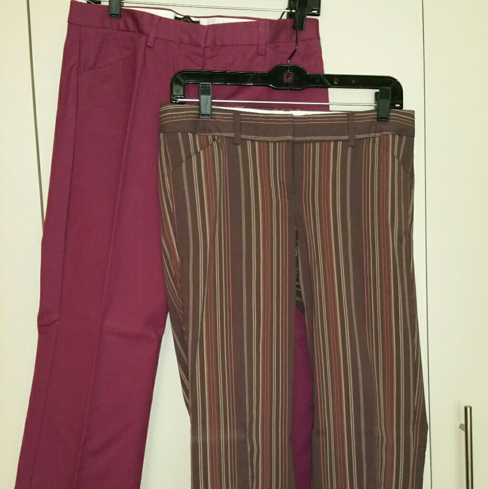 2 Pair EUC The Limited Best Work Pants Size 4